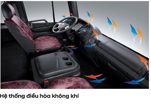 nội thất hyundai hd210